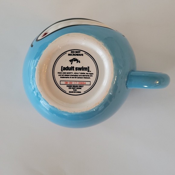 Rick & Morty Coffee Mug  3D Adult Swim Cartoon 16 0z. - Picture 7 of 8